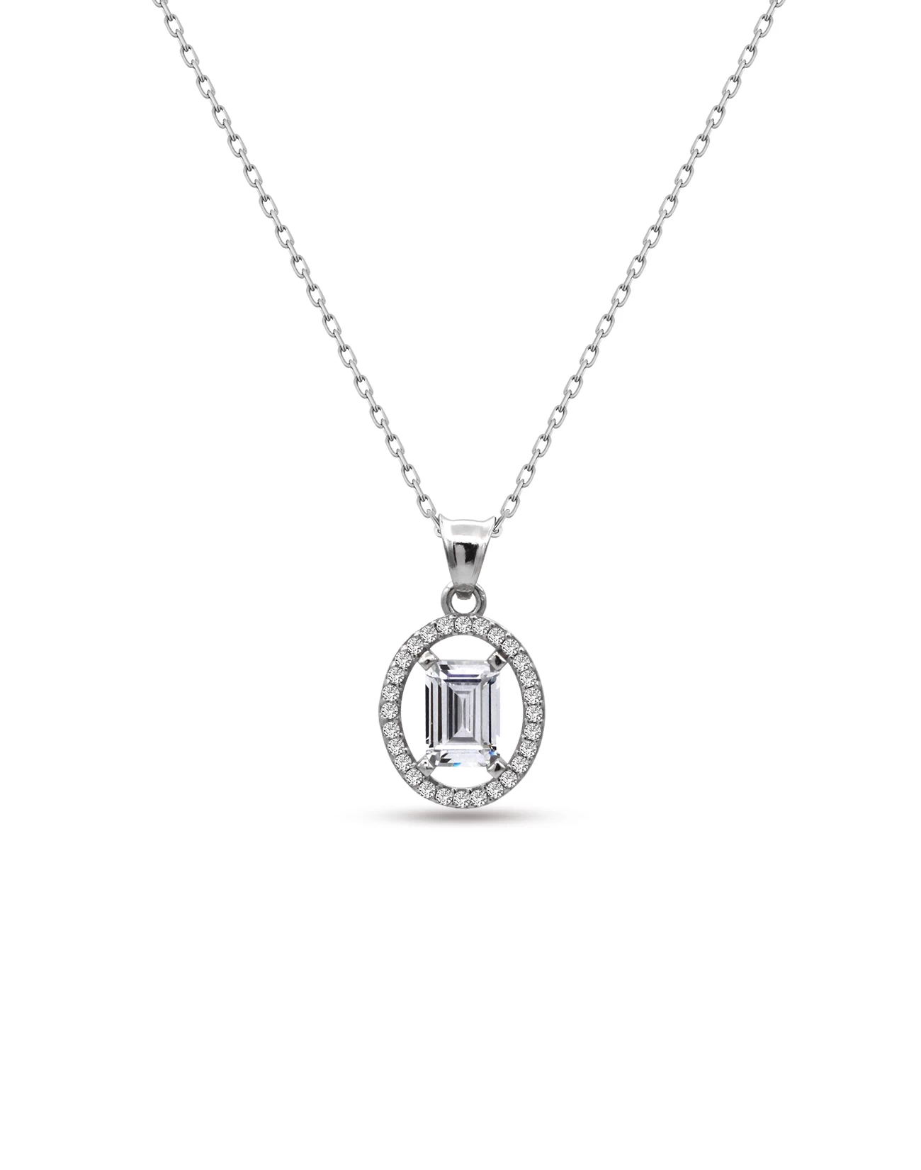 Brsl0002 Gümüş Kolye