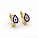 children's earring, nazar küpe, çocuk küpesi