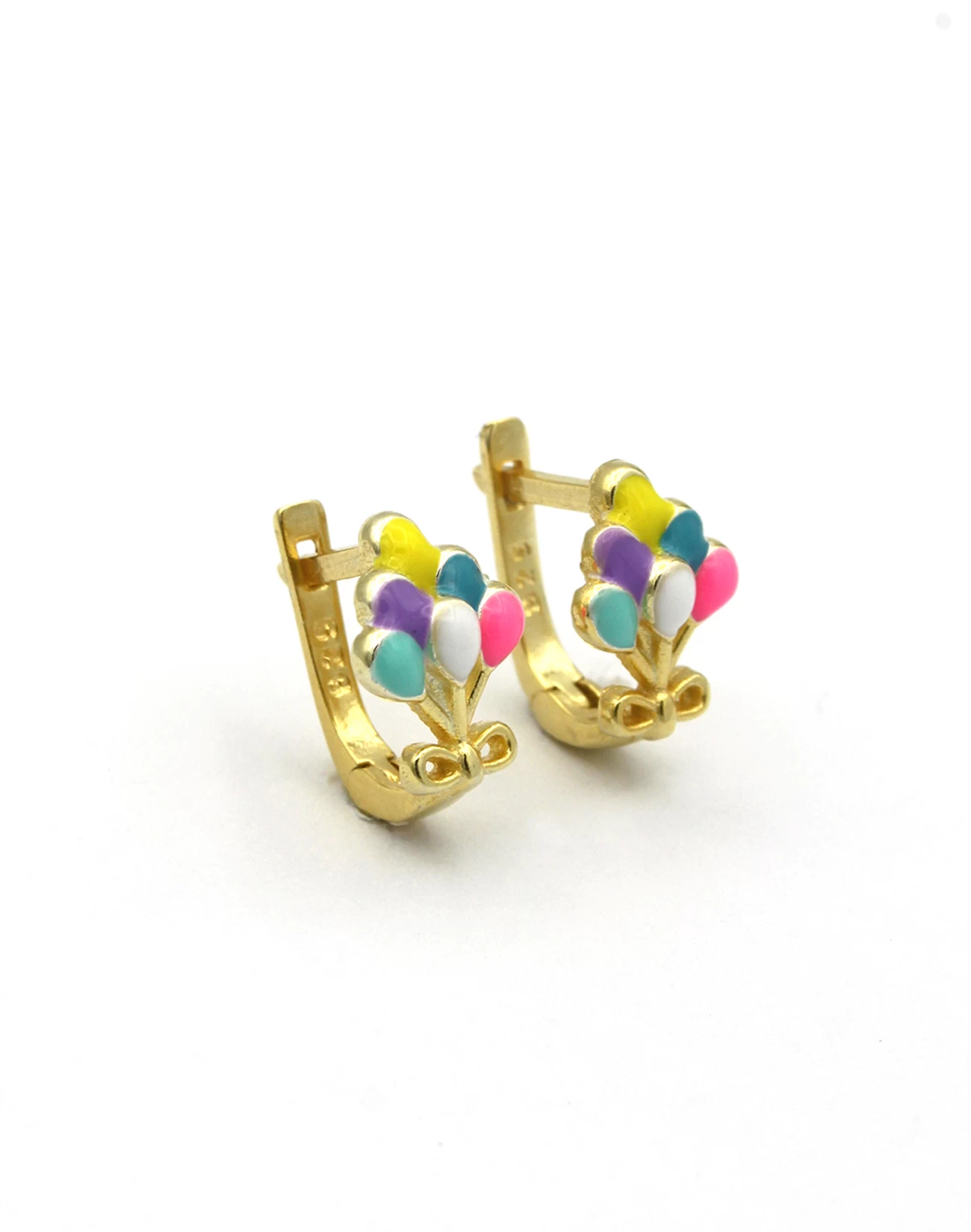 Brsl0016 children's earring, balon küpe, çocuk küpesi