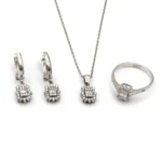 silver jewelry set, gümüş takı seti, baget set