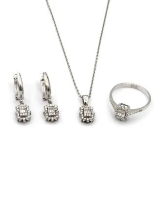 silver jewelry set, gümüş takı seti, baget set