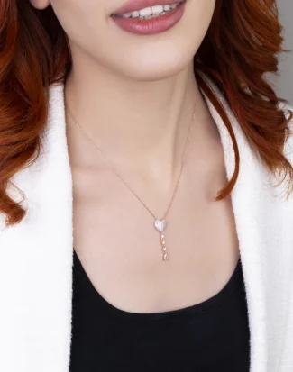 Silver Necklaces, Gümüş Kolye, kalp kolye