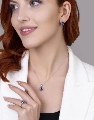 silver jewelry set, gümüş takı seti,