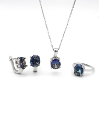 silver jewelry set, gümüş takı seti,