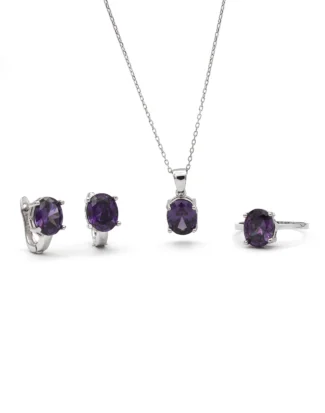 silver jewelry set, gümüş takı seti, tek taş set