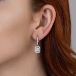 silver jewelry set, gümüş takı seti, baget taşlı set