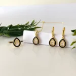 silver jewelry set, gümüş takı seti, baget taşlı set