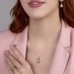 silver jewelry set, gümüş takı seti, baget taşlı set