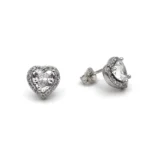 silver jewelry set, gümüş takı seti, kalp taşlı set