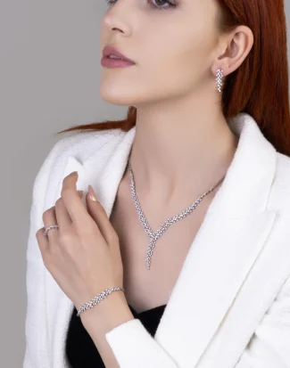 silver jewelry set, gümüş takı seti, düğün seti
