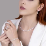 silver jewelry set, gümüş takı seti, modern su yolu