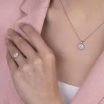 silver jewelry set, gümüş takı seti, anturaj kolye küpe kombin