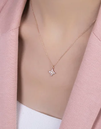 silver jewelry set, gümüş takı seti, minimal umut çiçeği set
