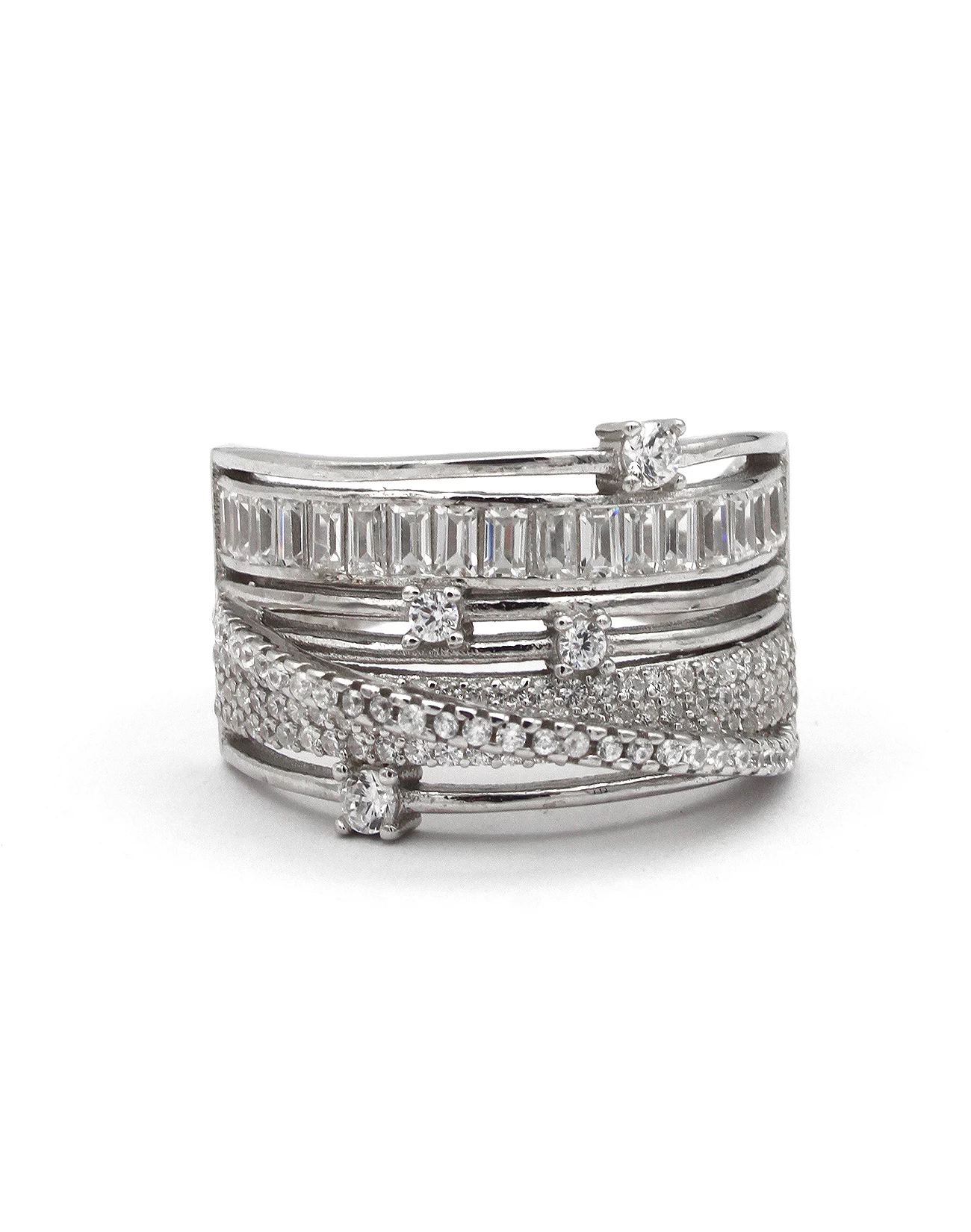 Gümüş Yüzük - Brsl0214-1 Gümüş Yüzük