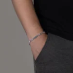 Gümüş Erkek Bilekliği