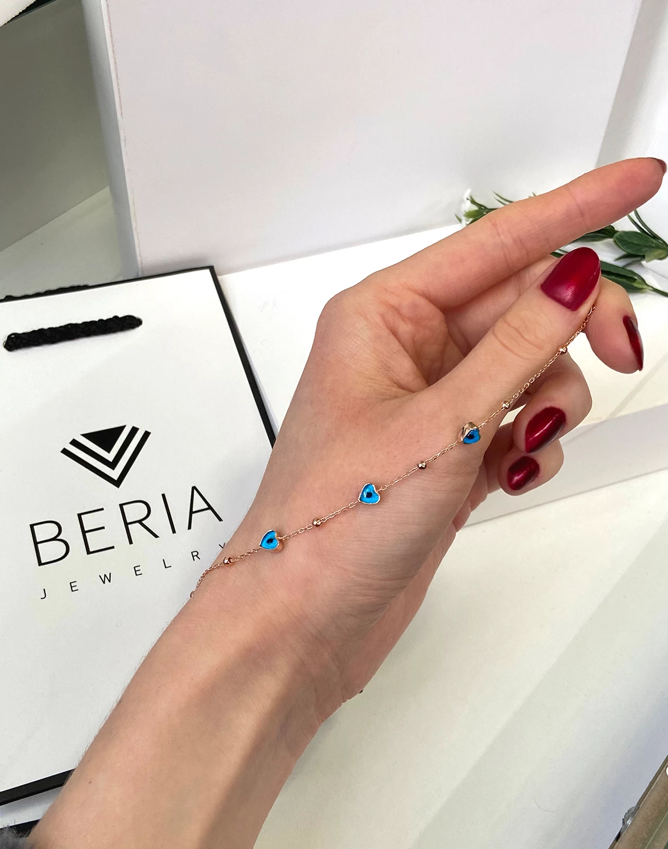 Gümüş Bileklik - Brsl0431-R-3 Gümüş Bileklik