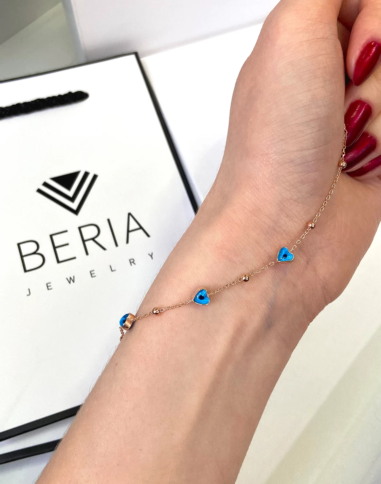 Gümüş Bileklik - Brsl0431-R-4 Gümüş Bileklik