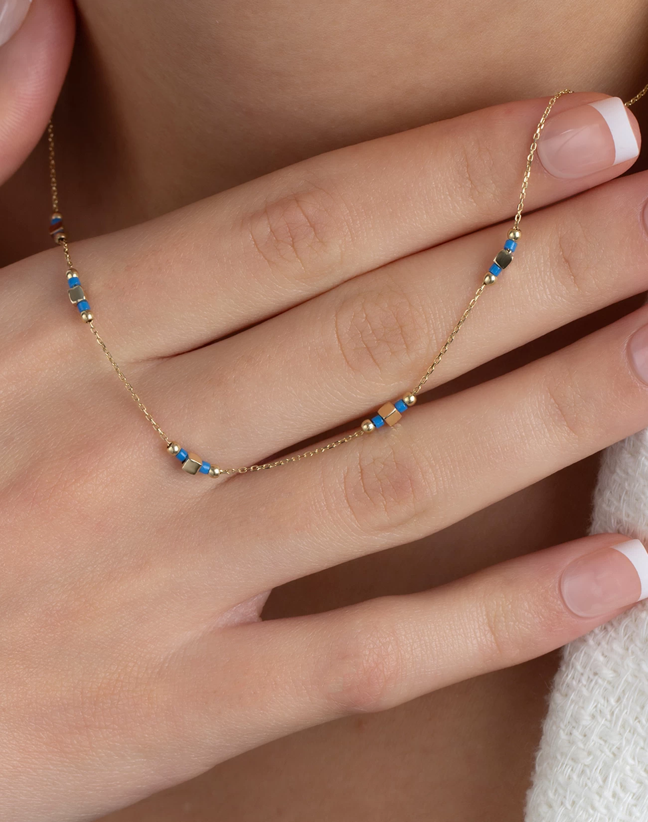 Altın Kolye - Brgl0328-5 Altın Kolye