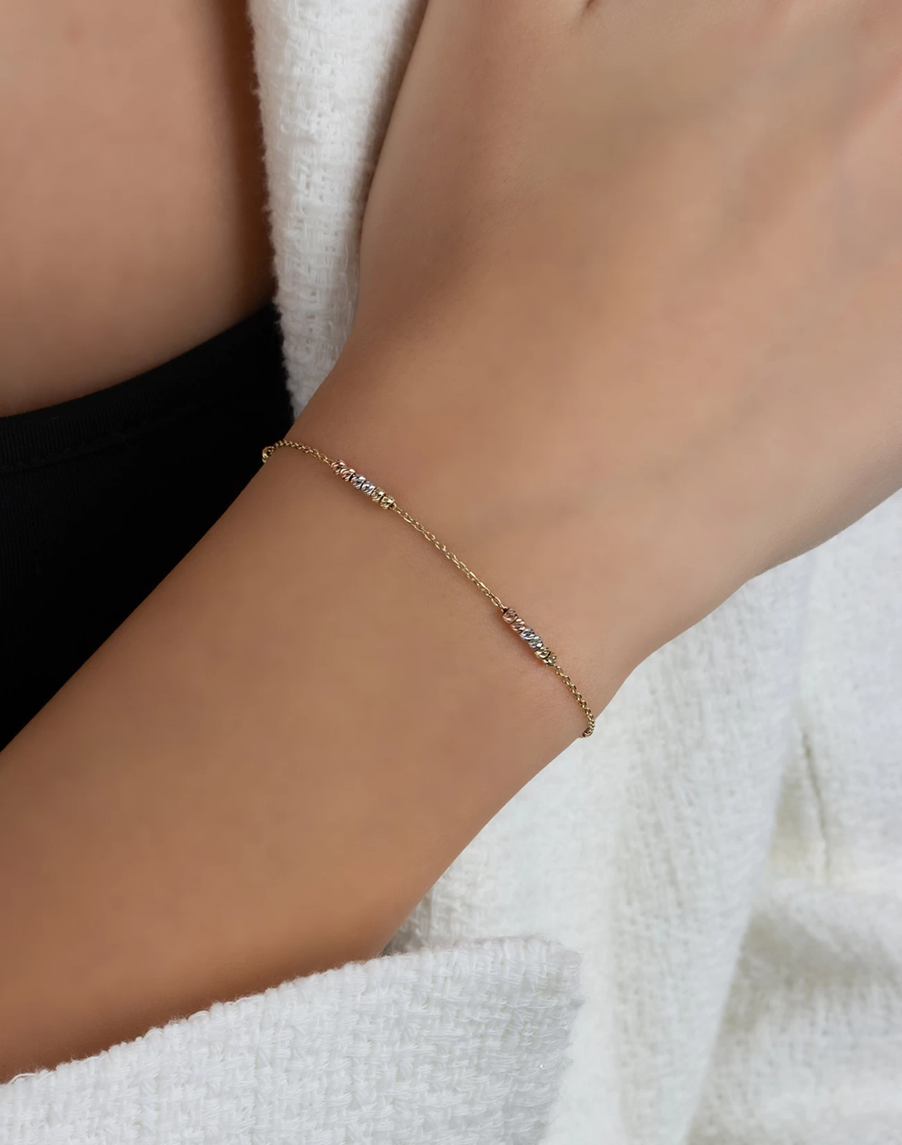 Dorika Altın Bileklik - Brgl0329-2 Dorika Altın Bileklik