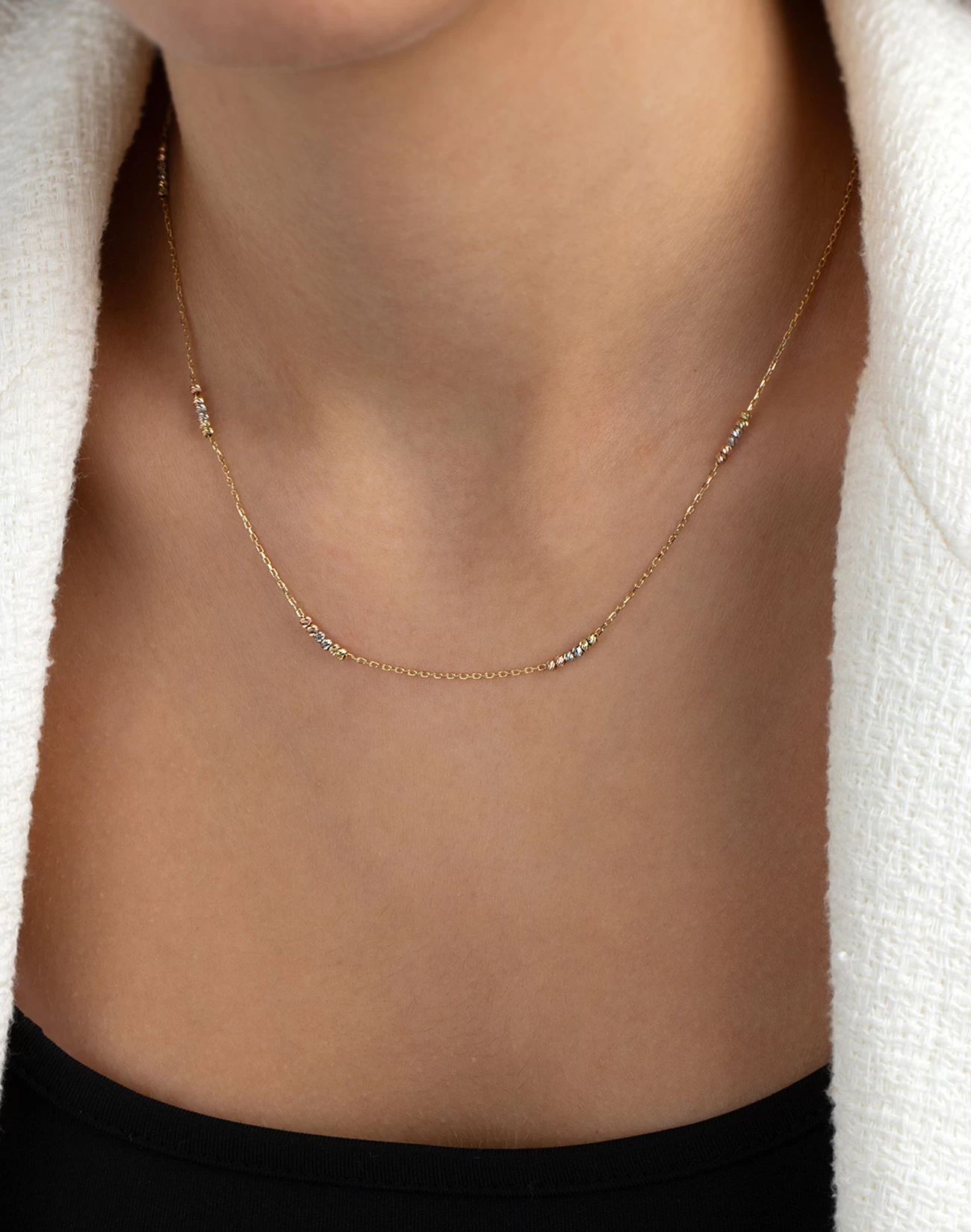 Dorika Altın Kolye - Brgl0329-4 Dorika Altın Kolye