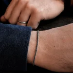 Gümüş Erkek Bilekliği