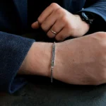 Gümüş Erkek Bilekliği