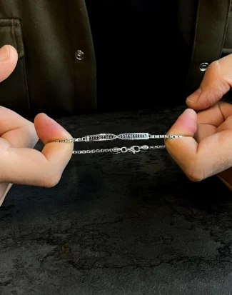 Gümüş Erkek Bilekliği