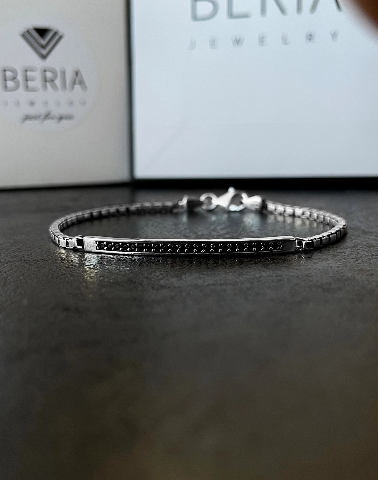 Gümüş Erkek Bilekliği - Brsl0461 Gümüş Erkek Bilekliği