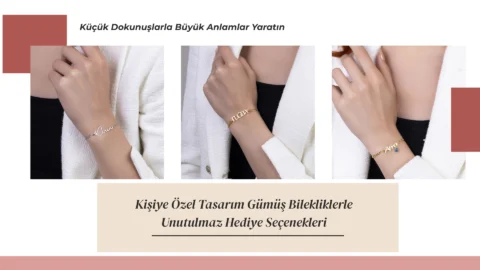 İsimli Gümüş Bileklik