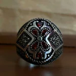 Centilmen Muhafız Gümüş Erkek Yüzüğü