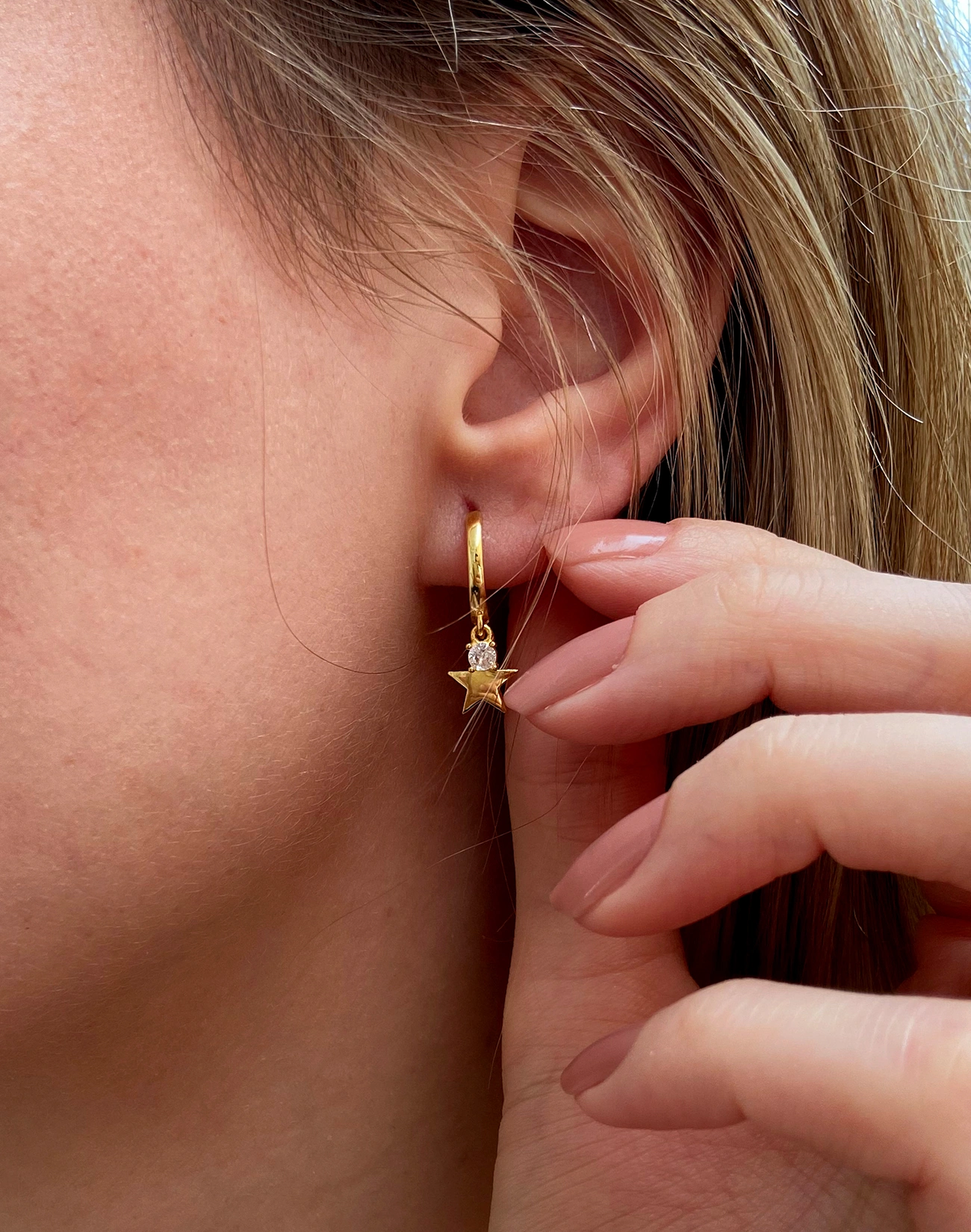 Gümüş Küpe - Brsl0544-1 Gümüş Küpe