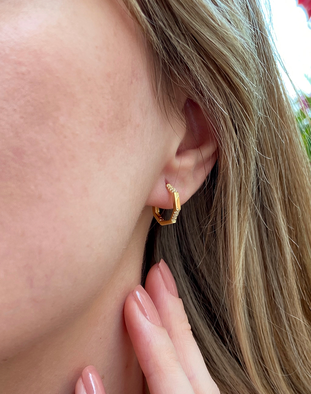 Gümüş Küpe - Brsl0554-1 Gümüş Küpe