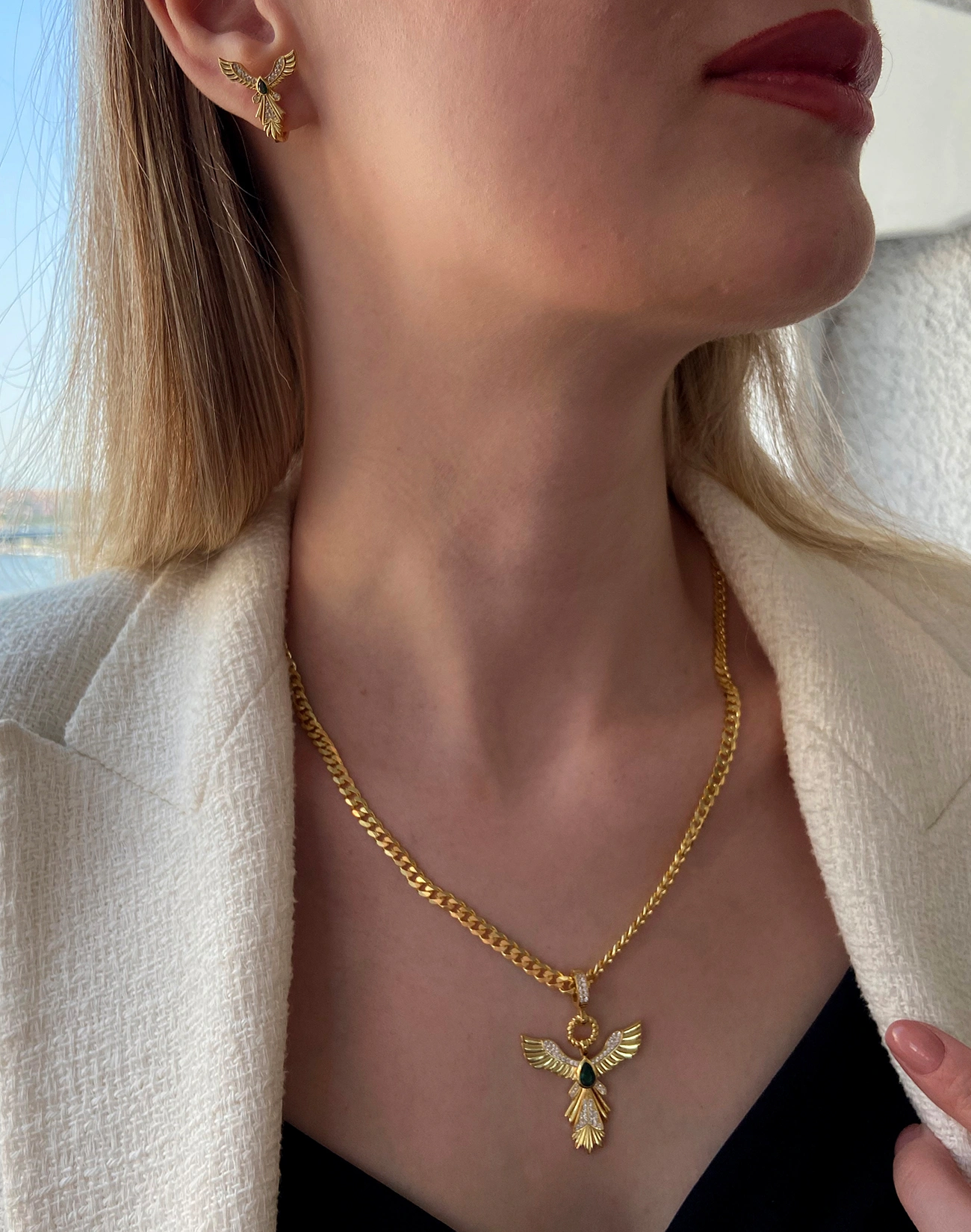 Gümüş Kolye - Brsl0567-1 Gümüş Kolye