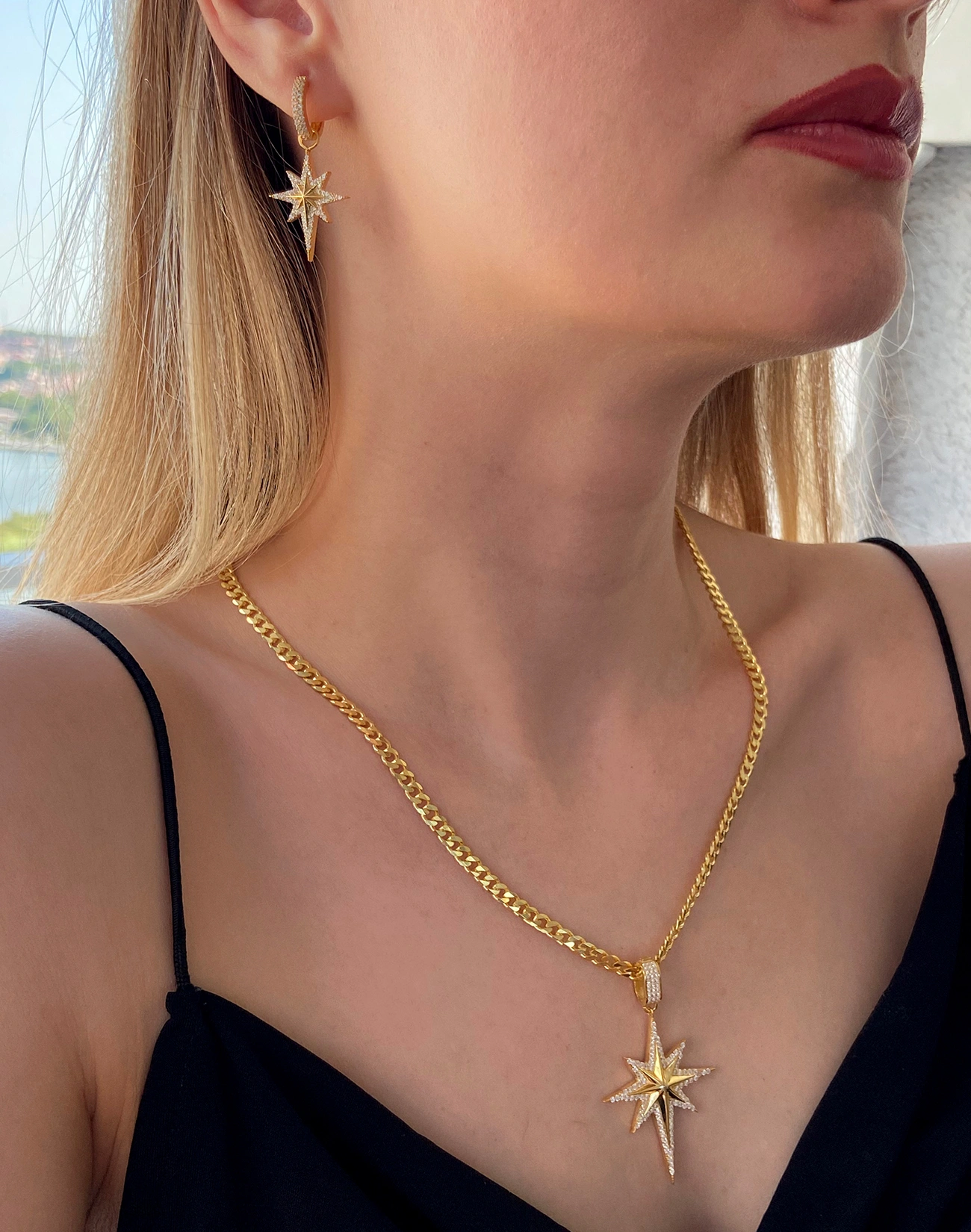 Gümüş Takı Seti - Brsl0568-2 Gümüş Takı Seti