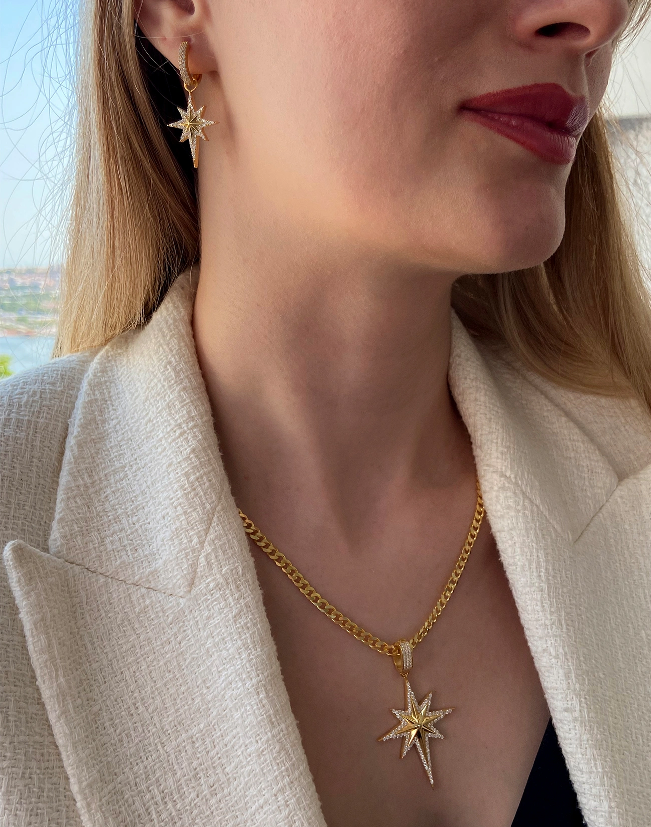 Gümüş Takı Seti - Brsl0568-3 Gümüş Takı Seti