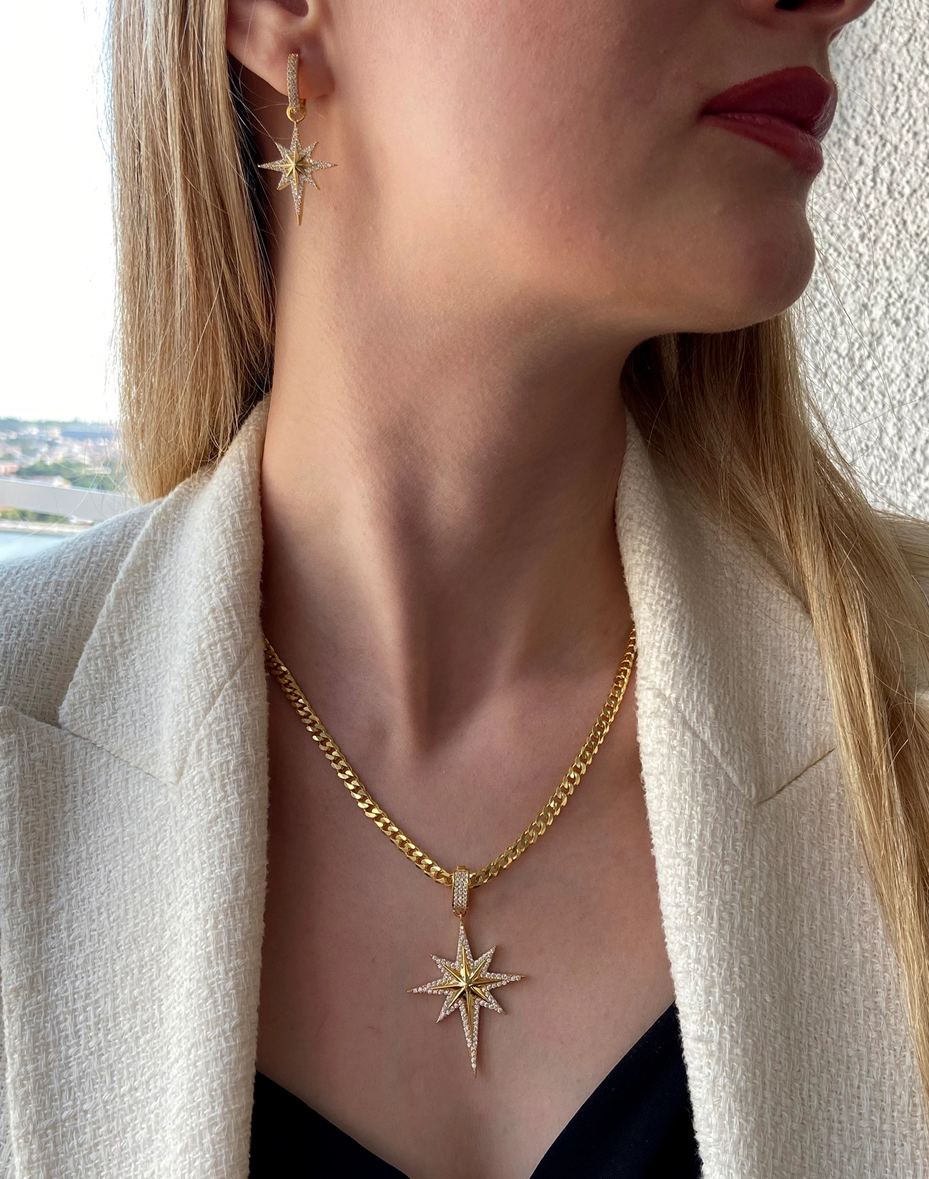 Gümüş Takı Seti - Brsl0568-4 Gümüş Takı Seti