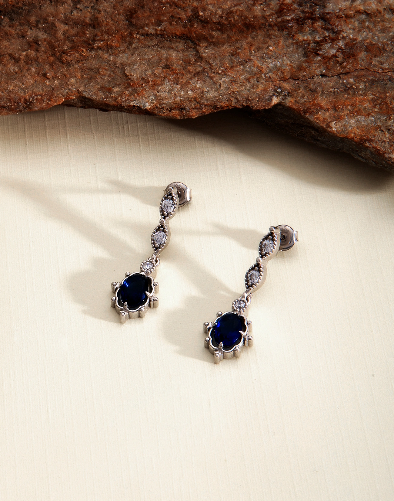 Gümüş Küpe - Brsl0574-KP Gümüş Küpe