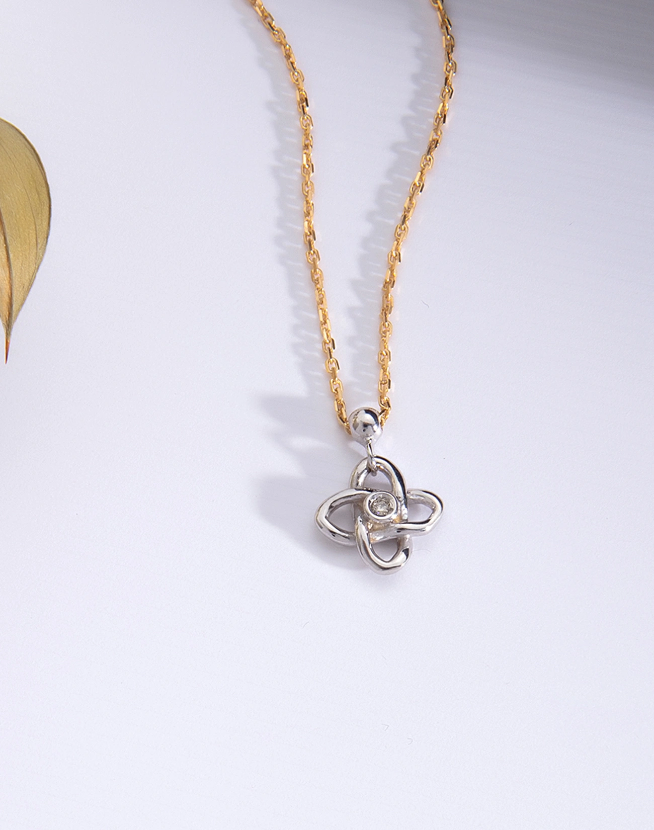 Pırlanta Kolye - Brsl0578-P-2 Pırlanta Kolye