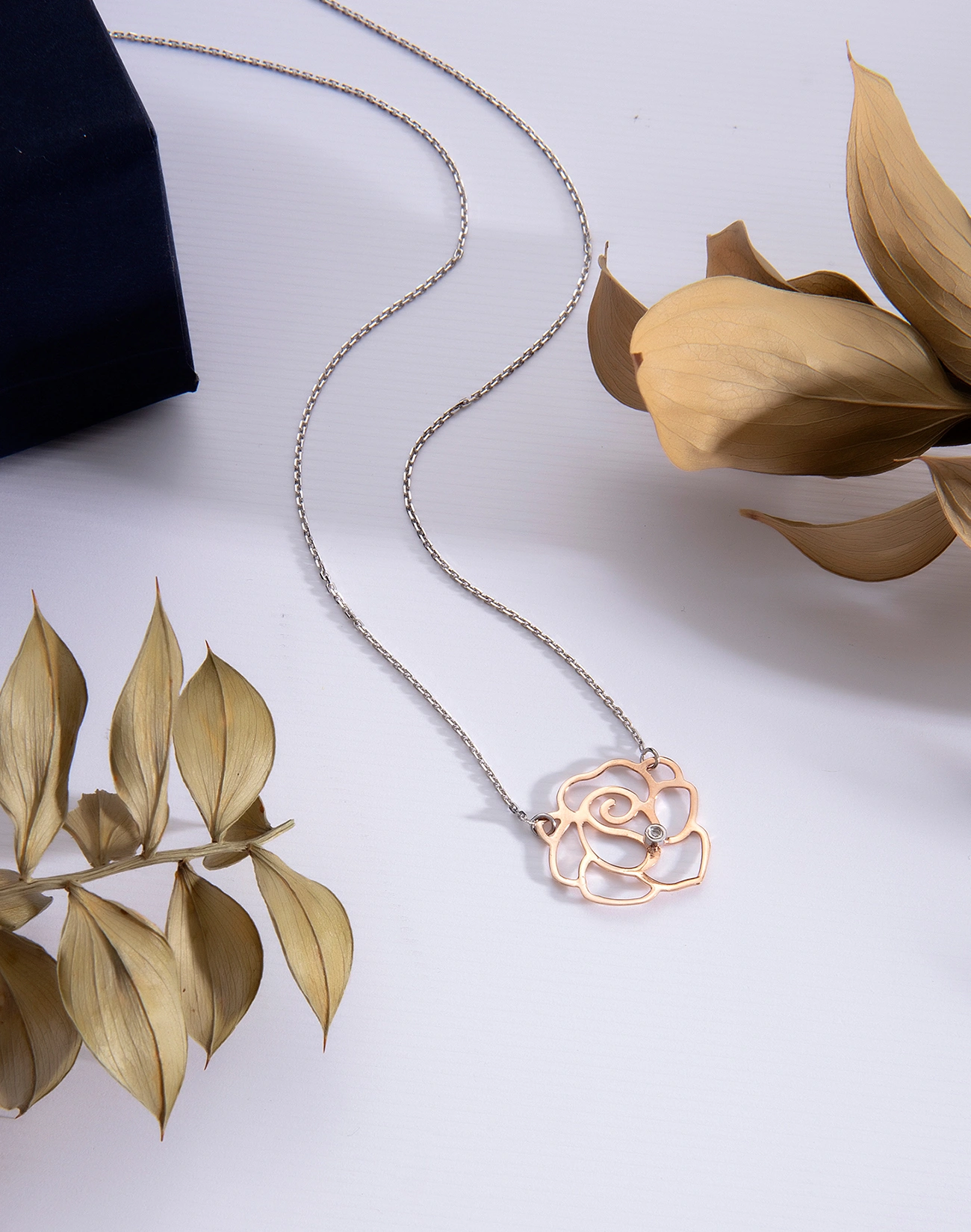 Pırlanta Kolye - Brsl0579-P Pırlanta Kolye