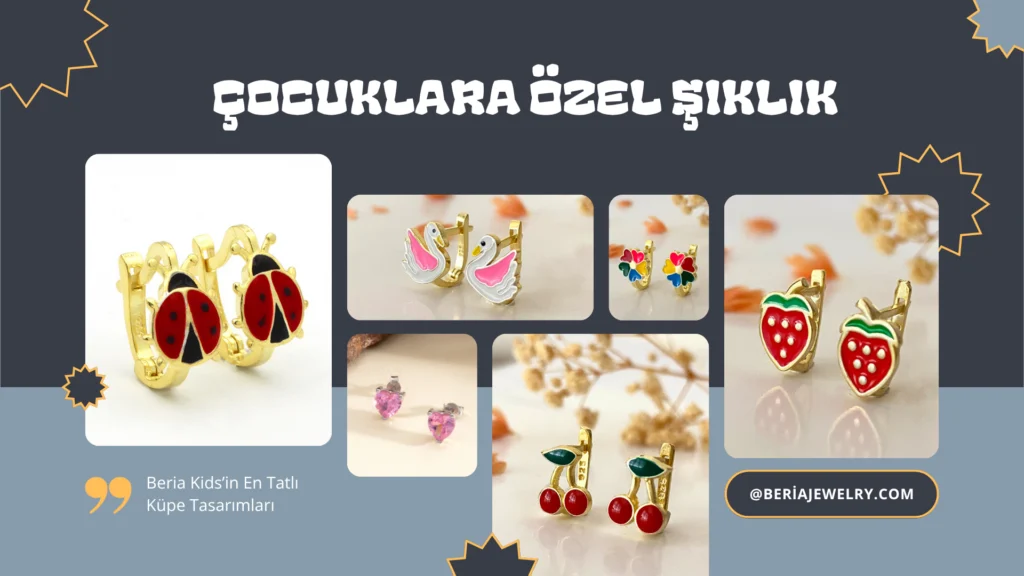 Gümüş Çocuk Küpesi