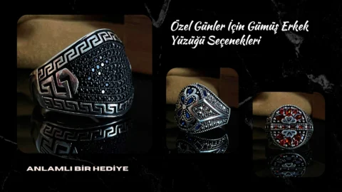 Gümüş Erkek Yüzüğü